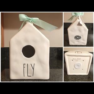 Rae Dunn bird house